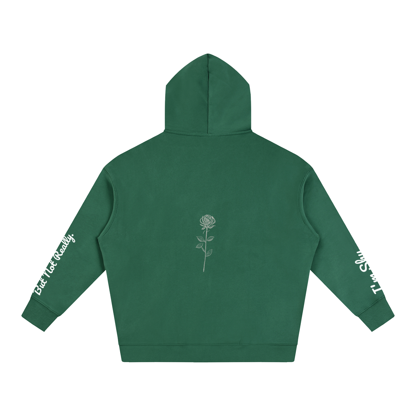 (I'm Shy... But Not Really) Hoodie with Rose and Evol
