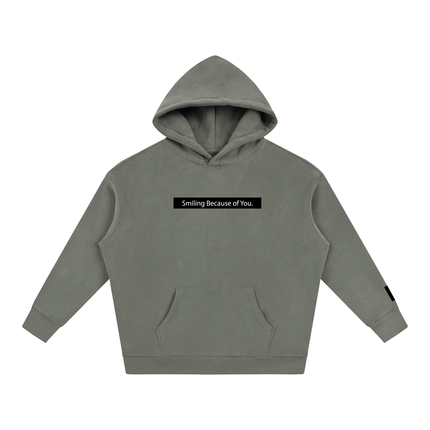 Smiling Because of You Hoodie (Black Box)