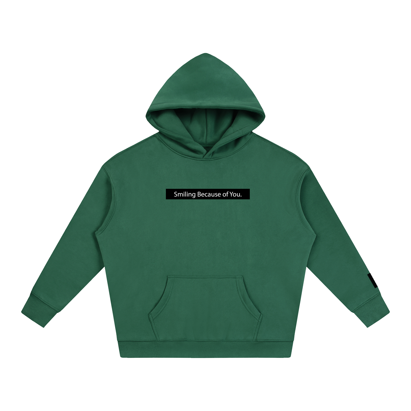 Smiling Because of You Hoodie (Black Box)