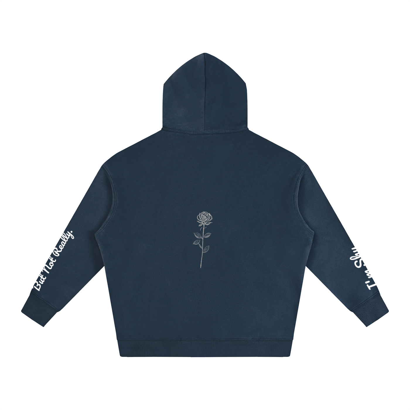 (I'm Shy... But Not Really) Hoodie with Rose and Evol