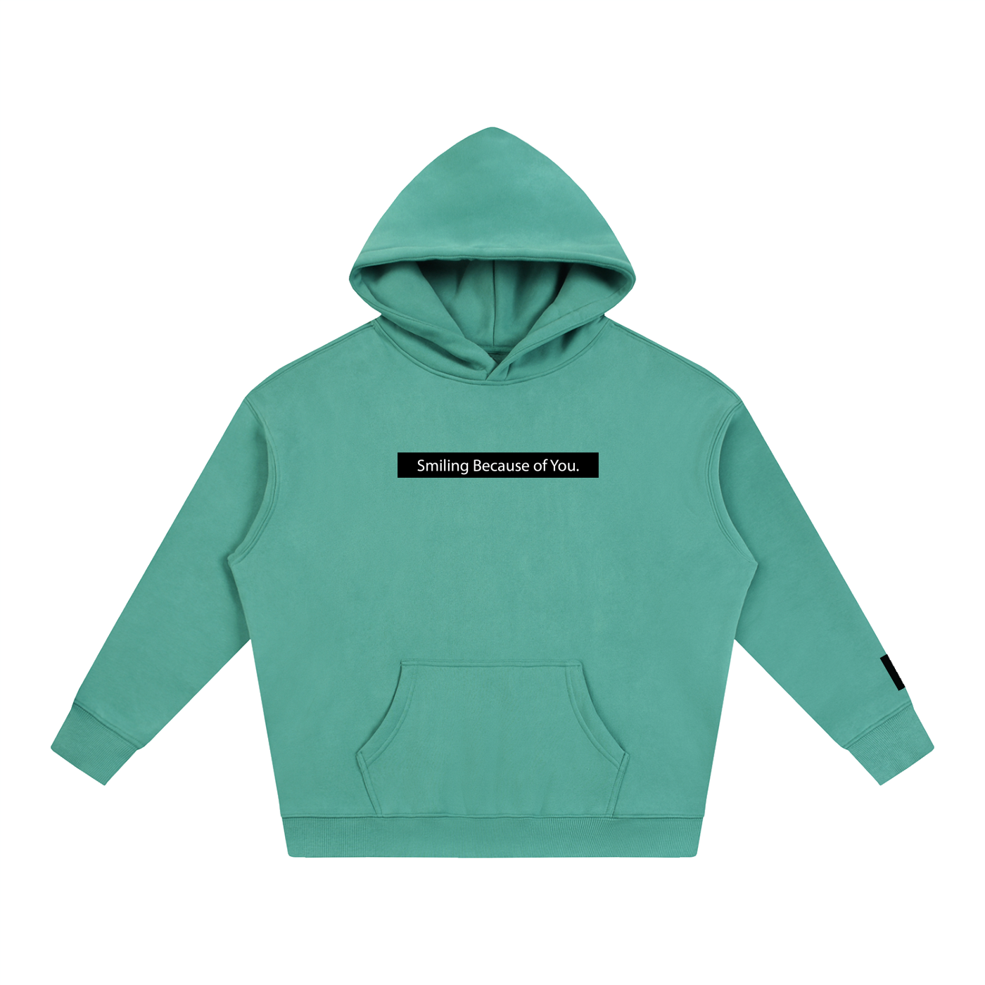 Smiling Because of You Hoodie (Black Box)
