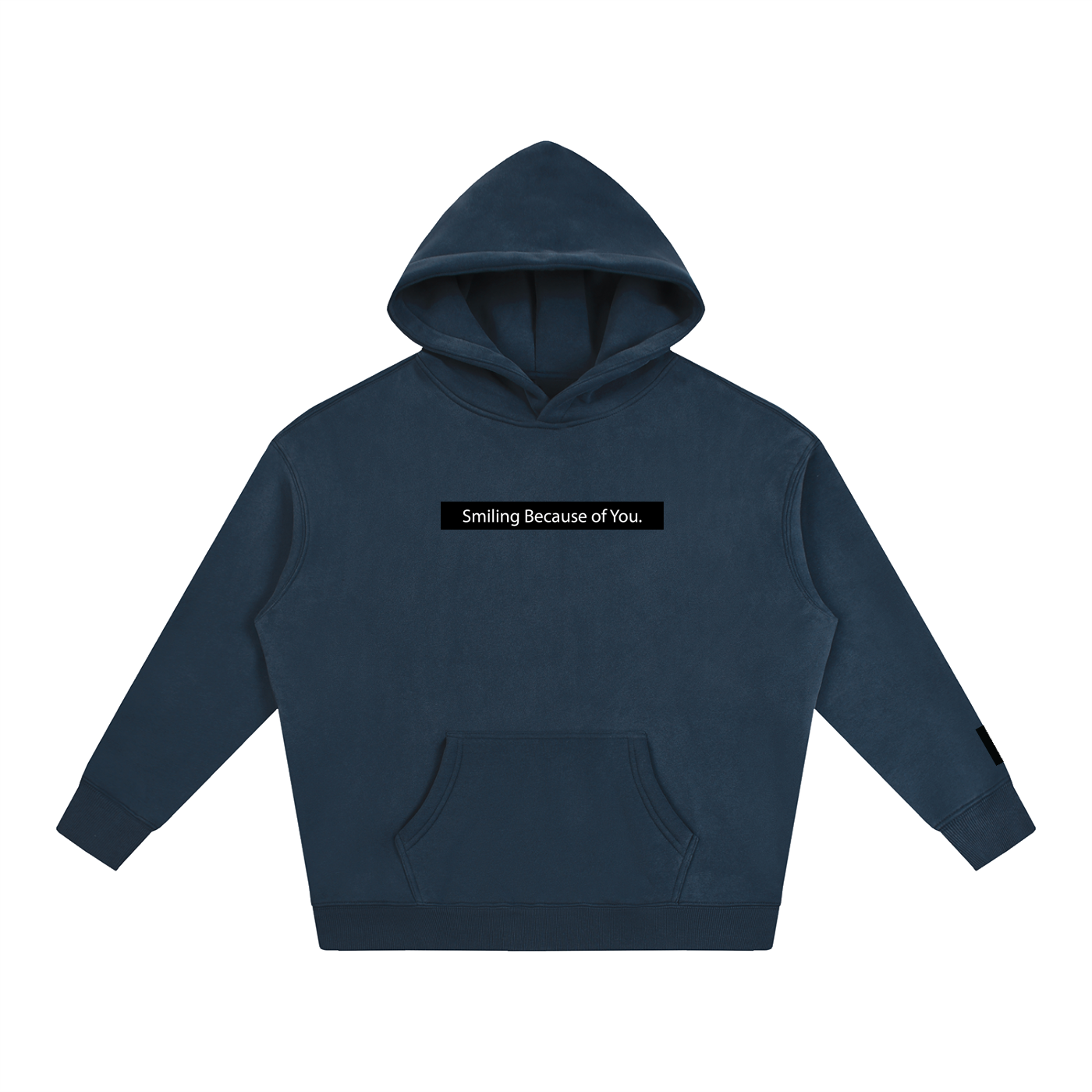 Smiling Because of You Hoodie (Black Box)